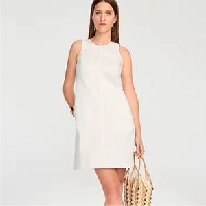 White denim J. Crew Dress